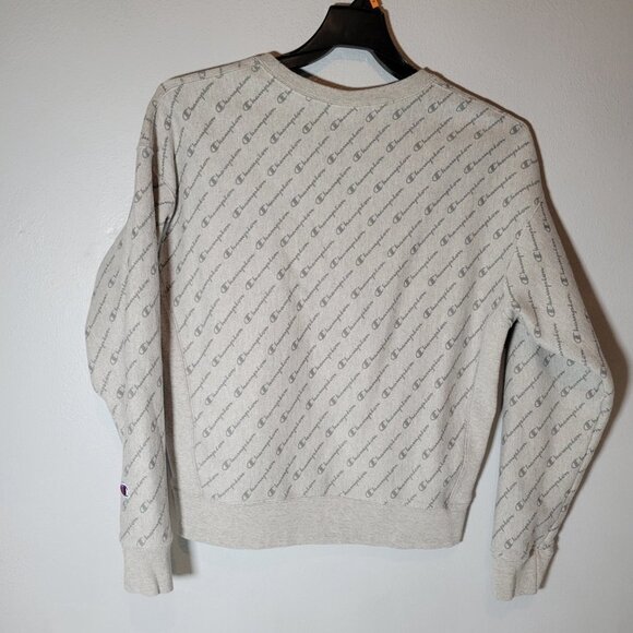 Champion Womens Sweatshirt Size L Gray - Picture 3 of 3